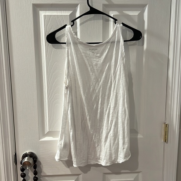 Express White Tank - Picture 5 of 5